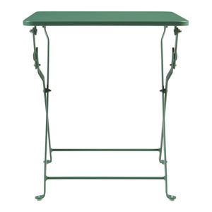 Összecsukható kerti asztal Vegårshei acél 45x40x40 cm [en.casa]