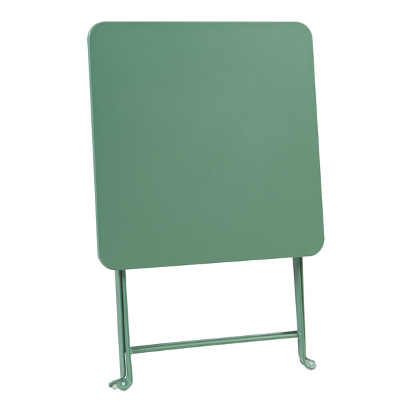 Összecsukható kerti asztal Vegårshei acél 45x40x40 cm [en.casa]