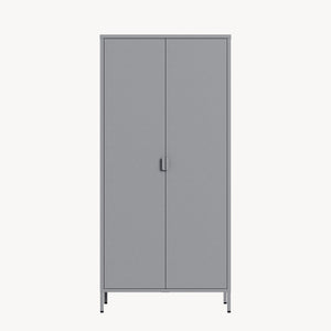 Ruhásszekrény Esteli 170x80x45 cm acél [en.casa]