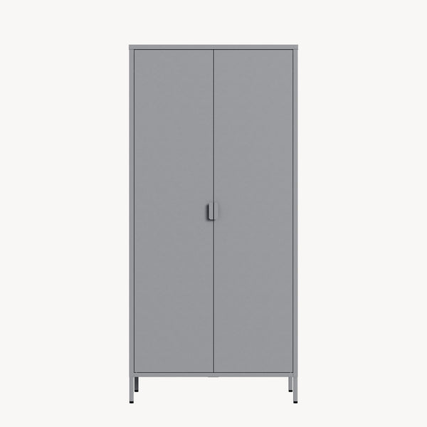 Ruhásszekrény Esteli 170x80x45 cm acél [en.casa]