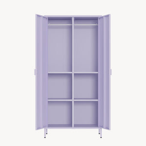 Ruhásszekrény Esteli 170x80x45 cm acél [en.casa]