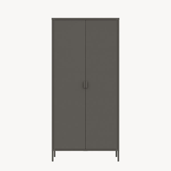 Ruhásszekrény Esteli 170x80x45 cm acél [en.casa]