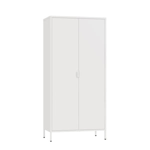 Ruhásszekrény Esteli 170x80x45 cm acél [en.casa]