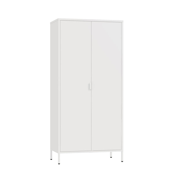 Ruhásszekrény Esteli 170x80x45 cm acél [en.casa]
