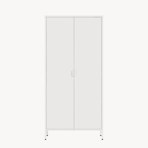 Ruhásszekrény Esteli 170x80x45 cm acél [en.casa]