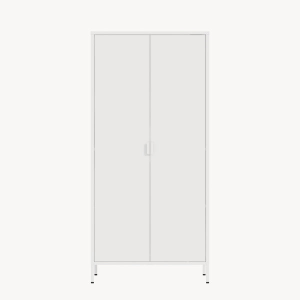 Ruhásszekrény Esteli 170x80x45 cm acél [en.casa]