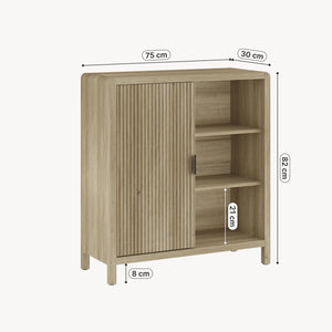 Komód Lukkodso 82x75x30 cm [en.casa]