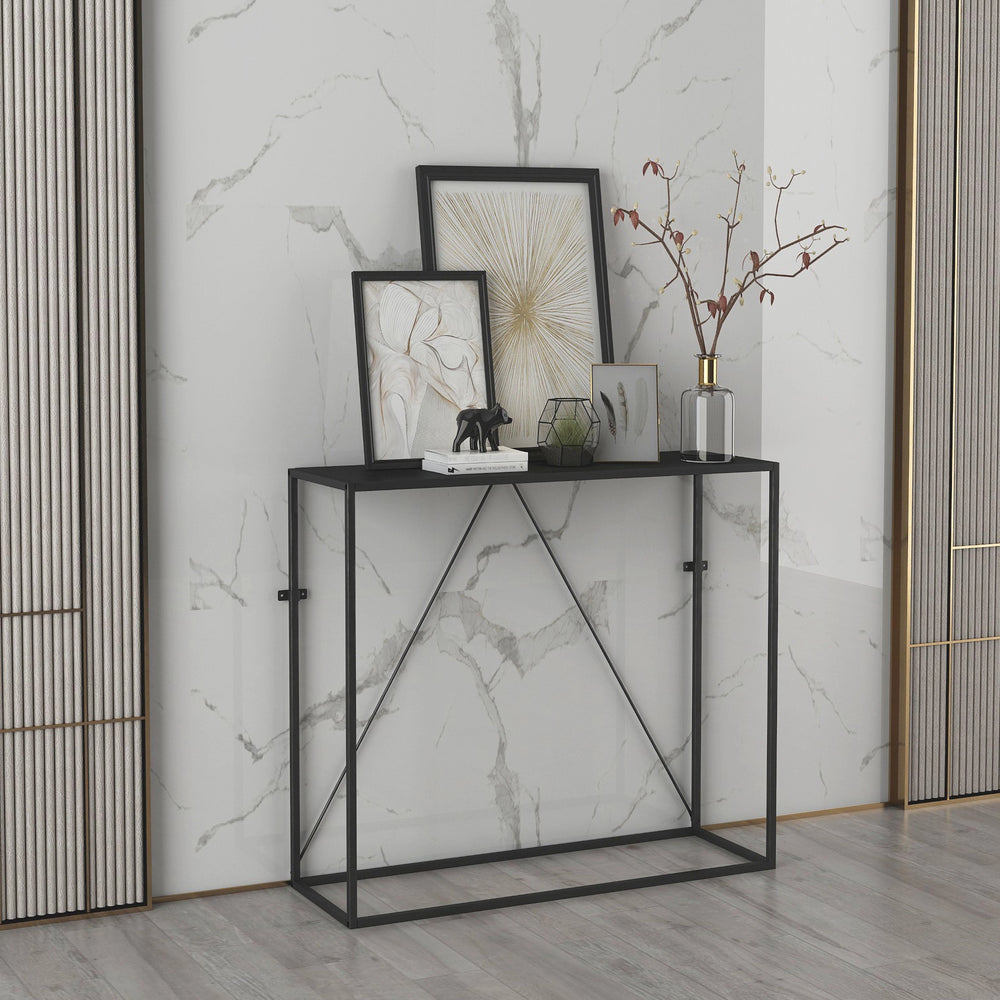 Konzolasztal Austevoll 90x30x80cm különböző színekben [en.casa] - premiumXL