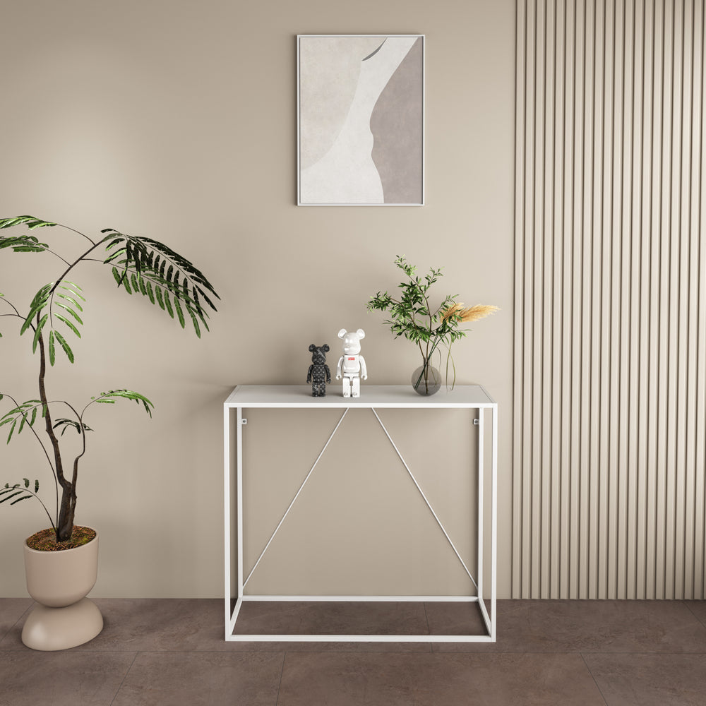 Konzolasztal Austevoll 90x30x80cm különböző színekben [en.casa] - premiumXL