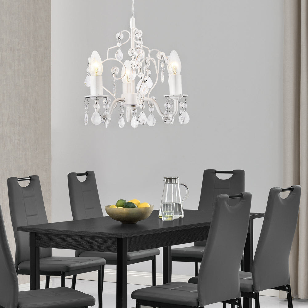 Luzern csillár 140 cm háromégős E14 különböző színekben fém műanyag lux.pro - premiumXL