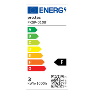 LED fürdőszobai tükör Chambave ezüstszínű több méretben [pro.tec]