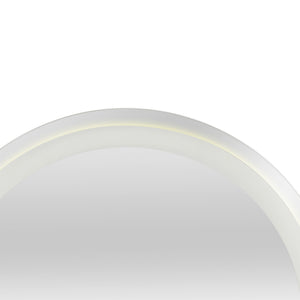 LED-es fürdőszobai tükör Maratea ezüst kerettel több méretben [pro.tec]