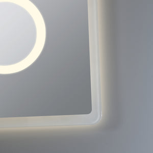 LED fürdőszobai tükör Racale fehér több méretben [pro.tec]