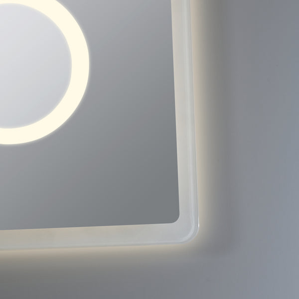 LED fürdőszobai tükör Racale fehér több méretben [pro.tec]