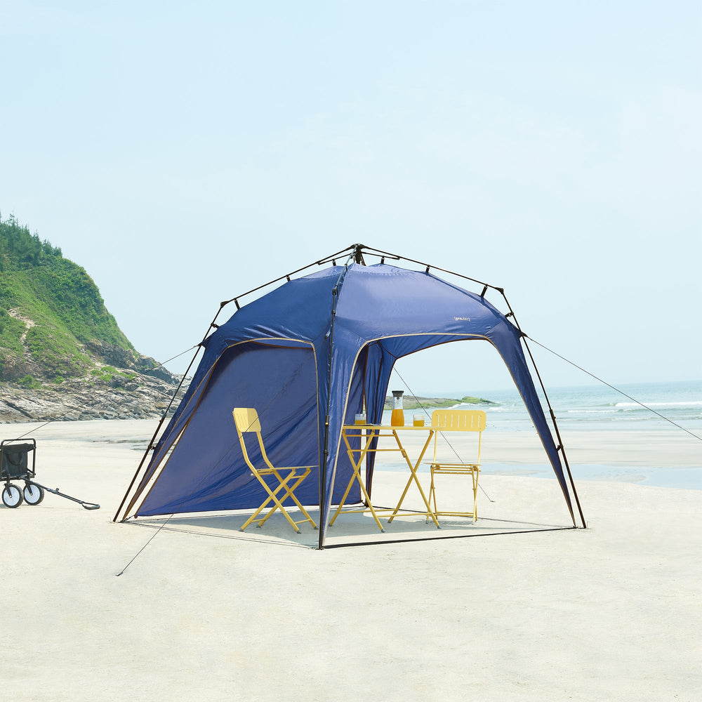 LED-es kerti pavilon Barendrecht 250x250x190cm [pro.tec]