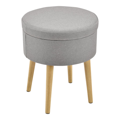 Kisasztal ABFF-1438 szürke 42 x 36 cm [en.casa]
