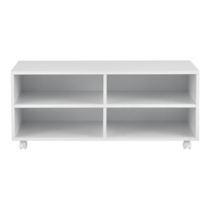 Gurulós polcos szekrény Gränne WM 90 x 35 x 40,5 cm több színben [en.casa]