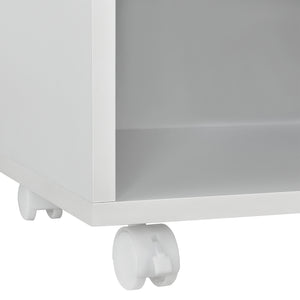 Gurulós polcos szekrény Gränne WM 90 x 35 x 40,5 cm több színben [en.casa]