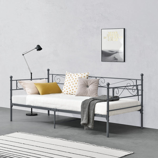 Fém ágykeret Kerava 90x200 cm [en.casa]