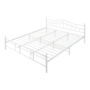 Fém ágykeret és ágyrács Florenz matraccal több méretben [en.casa]