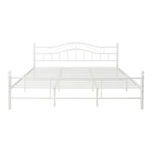 Fém ágykeret és ágyrács Florenz matraccal több méretben [en.casa]