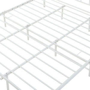 Fém ágykeret és ágyrács Florenz matraccal több méretben [en.casa]