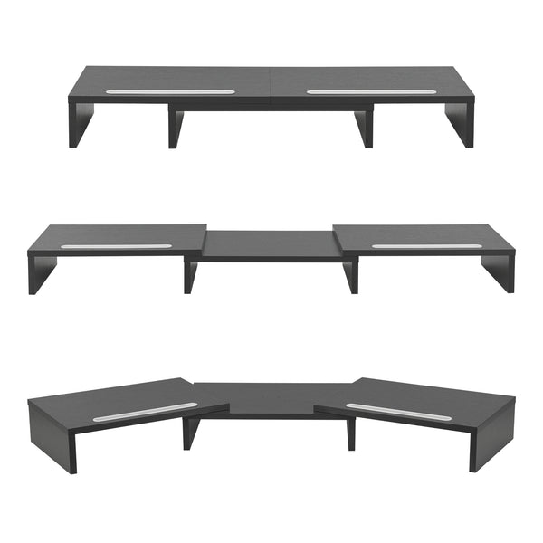 Monitorállvány Vilppula 40 x 27 x 9 cm több színben [en.casa] 