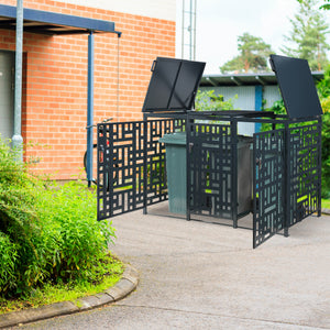 Kerti kukatároló Bernalda horganyzott acél antracit [casa.pro]