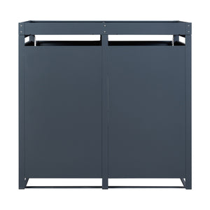 Kültéri szemetestároló Valkeakoski antracit több méretben [en.casa]