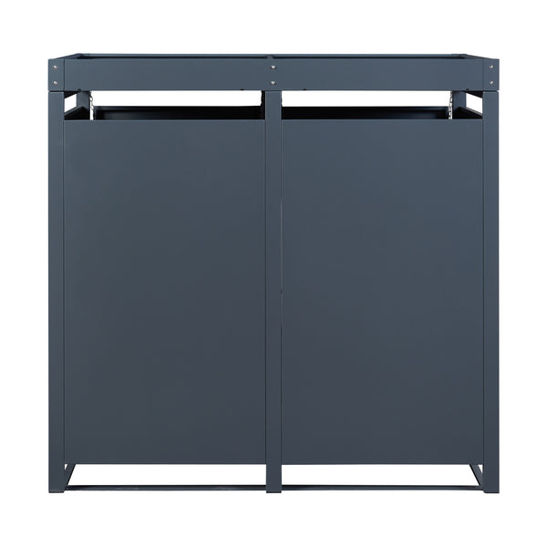 Kültéri szemetestároló Valkeakoski antracit több méretben [en.casa]