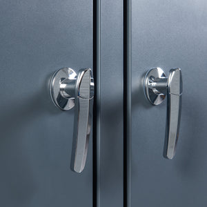 Kültéri szemetestároló Valkeakoski antracit több méretben [en.casa]