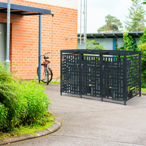 Kerti kukatároló Bernalda horganyzott acél antracit [casa.pro]