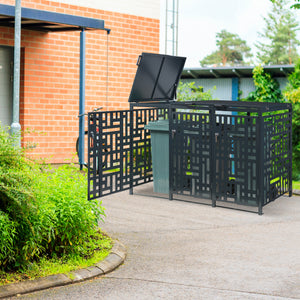 Kerti kukatároló Bernalda horganyzott acél antracit [casa.pro]