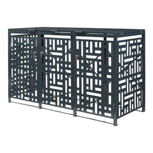 Kerti kukatároló Bernalda horganyzott acél antracit [casa.pro]