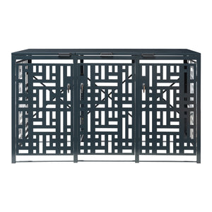 Kerti kukatároló Bernalda horganyzott acél antracit [casa.pro]