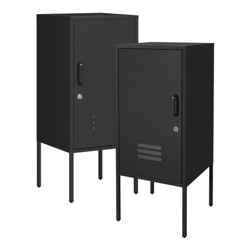 Éjjeli szekrény-szett Hausjärvi 2db  jobb és bal oldali fogantyúval [en.casa]