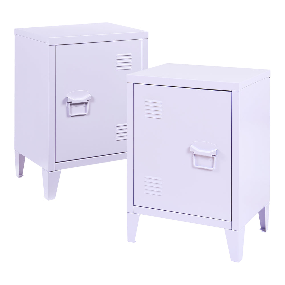 Éjjeli szekrény-szett Inari 2db jobb és bal oldali fogantyúval [en.casa]