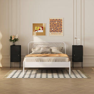 Éjjeli szekrény-szett Hausjärvi 2db  jobb és bal oldali fogantyúval [en.casa]