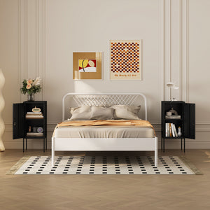 Éjjeli szekrény-szett Hausjärvi 2db  jobb és bal oldali fogantyúval [en.casa]