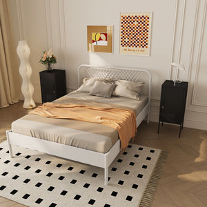 Éjjeli szekrény-szett Hausjärvi 2db  jobb és bal oldali fogantyúval [en.casa]