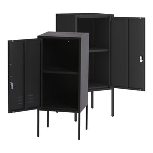 Éjjeli szekrény-szett Hausjärvi 2db  jobb és bal oldali fogantyúval [en.casa]