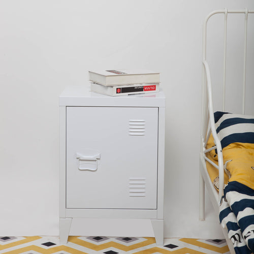 Éjjeli szekrény-szett Inari 2db acél [en.casa]