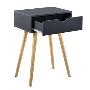 Fiókos kisasztal 60x40x29,5 cm [en.casa]