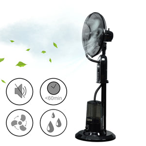 Párásító ventilátor ABWV-3971 időzítővel 75W  [in.tec]