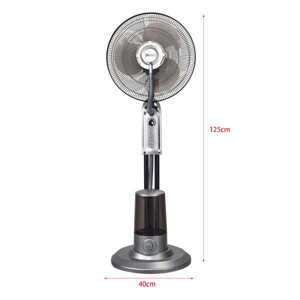 Párásító halk ventilátor ABWV-3971 műanyag 75W műanyag több színben [in.tec] 