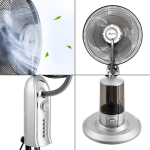 Párásító halk ventilátor ABWV-3971 műanyag 75W műanyag több színben [in.tec] 