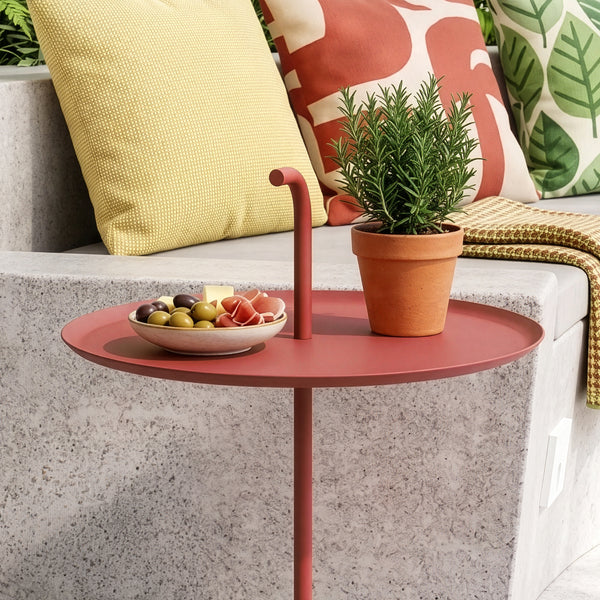 Kisasztal Calimera 57 x Ø38 cm acél [casa.pro]