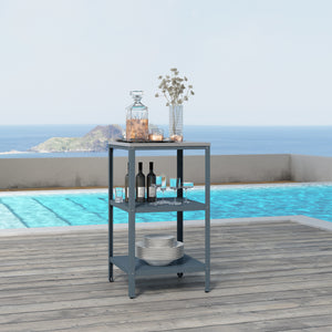 Kültéri polc Bolognano 92x50x50 cm [casa.pro]