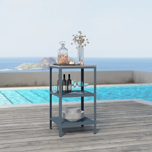 Kültéri polc Bolognano 92x50x50 cm [casa.pro]