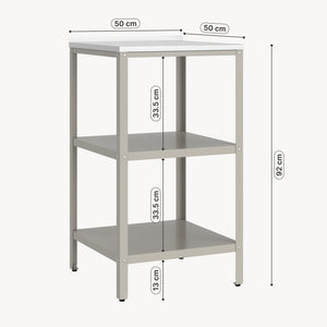 Kültéri polc Bolognano 92x50x50 cm [casa.pro]